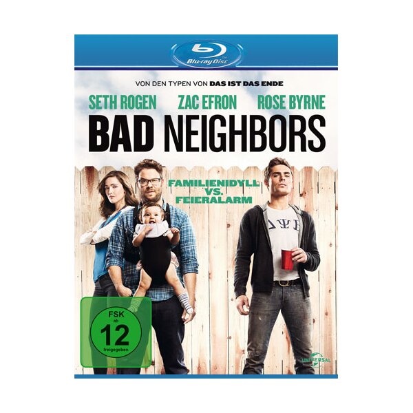 Bad Neighbors #1 (BR)  incl. UV Min: 95/DD5.1/WS - Universal Pictures 8297460 - (Blu-ray Video / Komödie)