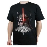 T-Shirt SW First Order schwarz  M Star Wars - Disney -...